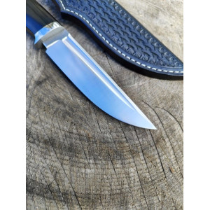 ЧОРНИЙ КЛИК ІІ ніж ручної роботи майстра студії MV Knify, сталь N690™, 61 HRC. Photo 3